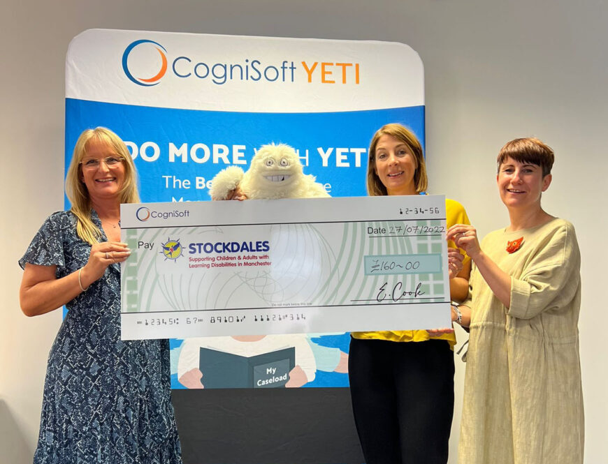 Read more about the article CogniSoft raising funds to support local charity Stockdales