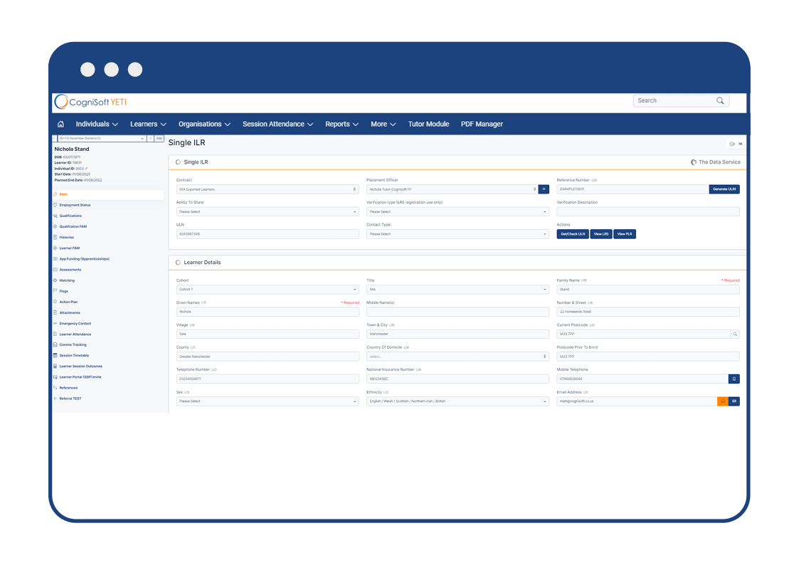 For Apprenticeships - CogniSoft